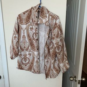 Groovy 70s button up